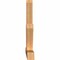 Ekena Millwork Saratoga Timber Gable Bracket, Western Red Cedar, 108"W x 49"H x 5 1/2"D x 5 1/2"F, 11/12 Pitch GBW108X49X0606SAR00SWR - alternate 2